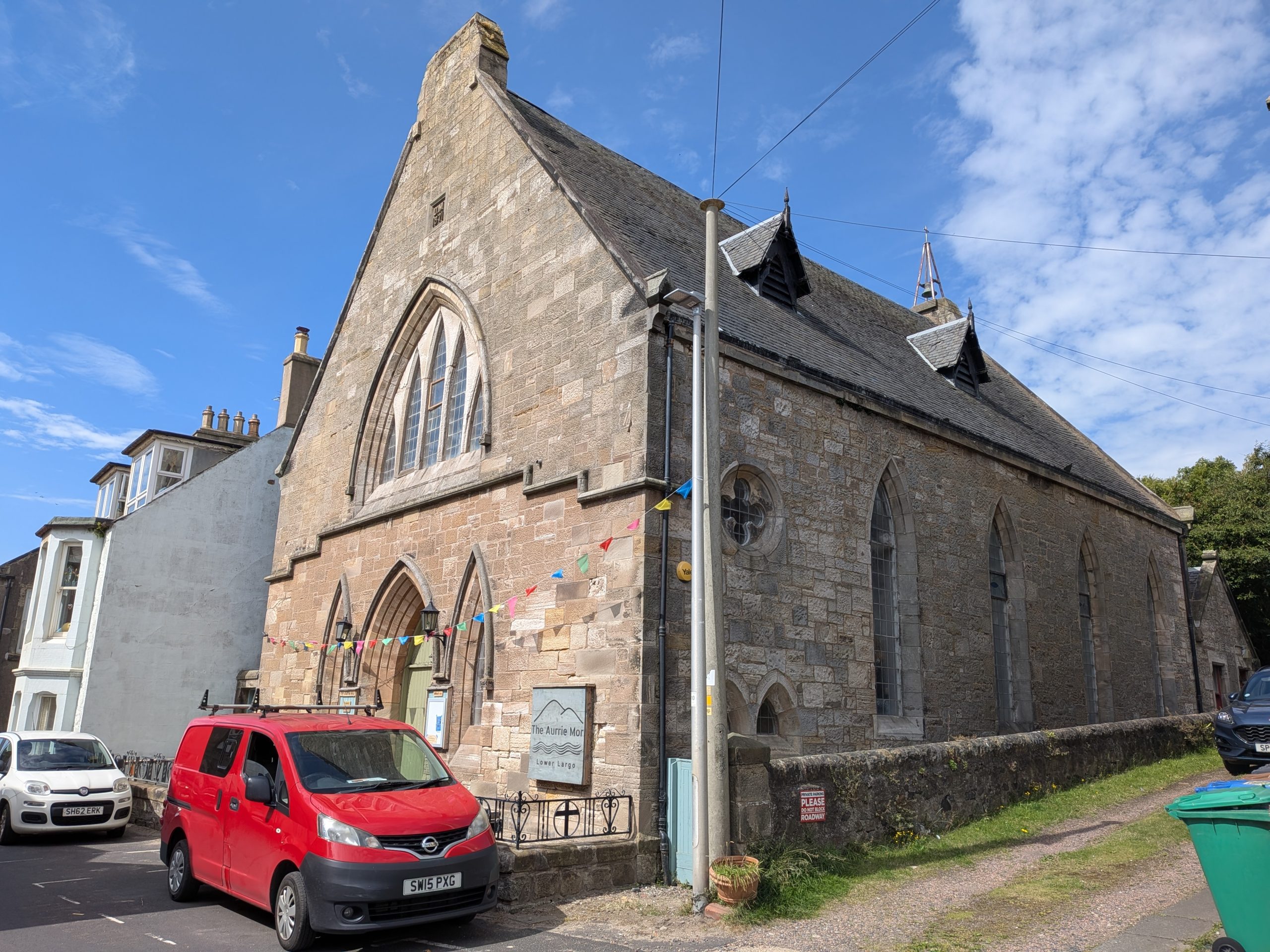 An exterior photo of the Aurrie Mor venue